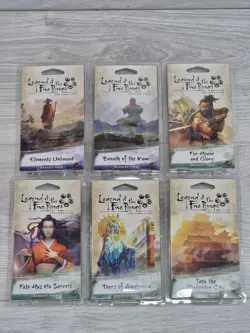 6x Legend of the Five Rings Card Game Dynasty Packs Expansion LCG FFG (C) - Image 1