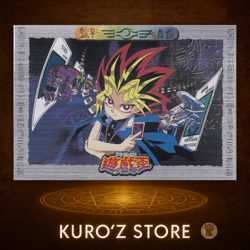 Yugioh Toei Amada Animation Character Card #52 Yami Yugi Muto silver card - Image 1