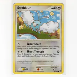 Pokemon TCG Swablu 86/106 DP Great Encounters Regular Common Card EN-HP 2008 - Image 1