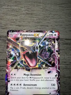 Rayquaza EX Shiny Holo Card XY69 Promo Card Nm Pokemon TCG - Image 2