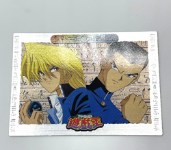 Yugioh Toei Amada Animation Character Card #53 Joey Wheeler Tristan silver card - Image 1