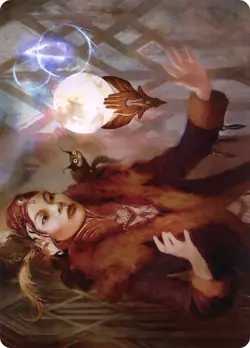 🧙Misfortune Teller 58/81 Art Series SNC Streets Of New Capenna MTG - Image 1