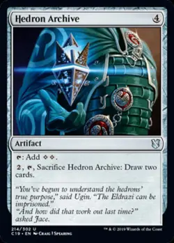 Hedron Archive - Medium Play MTG Commander 2019 - Image 1