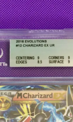 Pokemon Generations Mega Charizard EX 12/83 Holo 2016 (BGS 9 Error! See disc) - Image 3