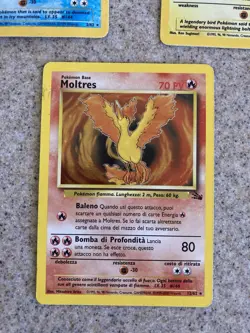 Pokemon 1999 Fossil Lot Articuno 17/62 Moltres 27/62 Zapdos 30/62 Holo MP TCG - Image 4