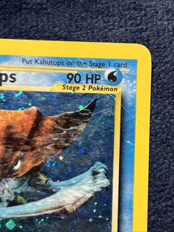Kabutops 6/75 Neo Discovery-Unlimited Holo Pokemon TCG HP SET BREAK 🌀 Swirl - Image 3