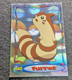 2001 topps Pokemon TV Animation Johto Series 1 #162 Furret Hologram 4 of 9 - Image 5