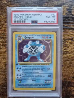 1999 Pokemon Spanish Poliwrath Holo 1st Edition Base Set 13/102 - Image 1