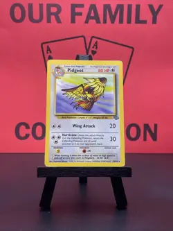 Pidgeot 24/64 Jungle Set Rare Regular 1999 WOTC Pokemon TCG MP - Image 1