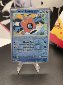 X4 Playset - Wash Rotom 061/182 Sv10: Destined Rivals Reverse Holo - Pokemon - Image 2