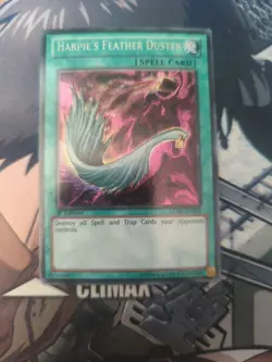 Yugioh - Harpie's Feather Duster - LCJW-EN099 - Secret Rare - 1st Edition - NM - Image 1