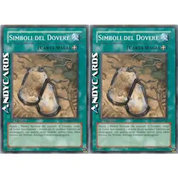 SIMBOLI DEL DOVERE 2x • (Symbols Of Duty) • Comune • SDWS IT029 • 1Ed • Yugioh! - Image 1