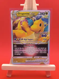Dragonite VSTAR SWSH236 Pokemon GO Full Art Ultra Rare Promo Pokemon Card * New - Image 2