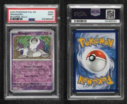 Oranguru Reverse Foil Pokemon SV02: Paldea Evolved PSA 9 MINT 1i1p - Image 3