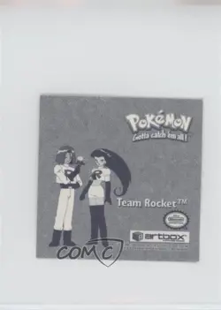 Team Rocket Artbox Pokemon Stickers Series 1 Prizm #Pr37 1999 12gr - Image 2