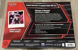 Pokemon Destined Rivals Team Rocket’s Mewtwo Ex Box Factory Sealed - Image 2