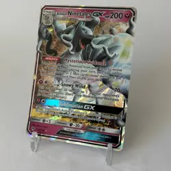 Alolan Ninetales Gx 132/214 Lost Thunder Full Art Ultra Rare Pokemon TCG NM+ - Image 4