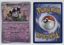 Gothorita Reverse Foil Pokemon SV02: Paldea Evolved #091 12ht - Image 3