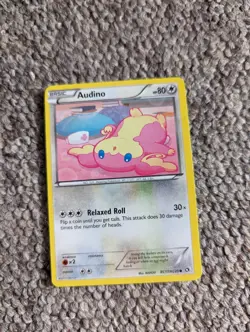 Pokemon Audino RC17/RC25 Legendary Treasures Radiant Collection Card Star Foil - Image 1