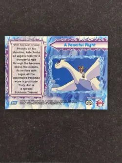 Pokemon A Fanciful Flight #65 Topps The Movie Foil - Image 2