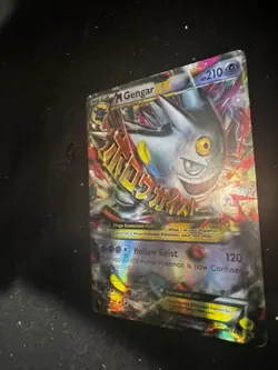 Pokemon Card Mega Gengar EX XY166 Black Star Promo Ultra Rare - Image 4