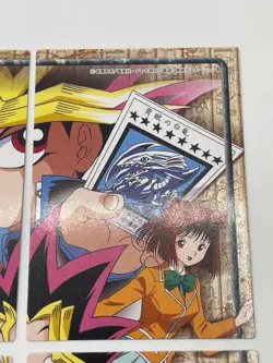 Yugioh Toei Amada Animation Character Card No.38,39,40,41 PUZZLE Card 1998 - Image 2