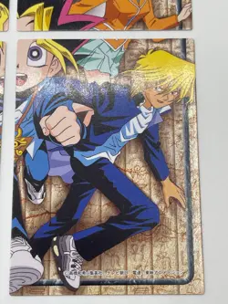 Yugioh Toei Amada Animation Character Card No.38,39,40,41 PUZZLE Card 1998 - Image 4