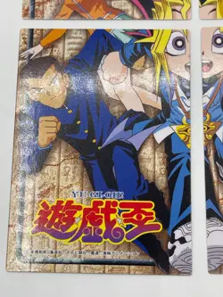 Yugioh Toei Amada Animation Character Card No.38,39,40,41 PUZZLE Card 1998 - Image 5