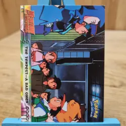 Topps Pokemon Mewtwo Strikes Back The Tempest - A Bad Omen No.15 Black Back Card - Image 2