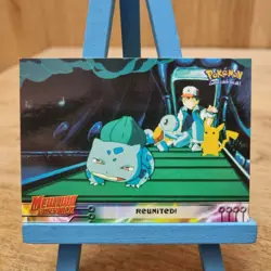 Topps Pokemon Mewtwo Strikes Back Reunited! No.31 Black Back Card - Image 1