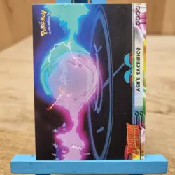 Topps Pokemon Mewtwo Strikes Back Ash's Sacrifice No.36 Black Back Card - Image 2