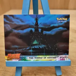 Topps Pokemon Mewtwo Strikes Back The Temple Of Mewtwo No.18 Blue Back Card - Image 1