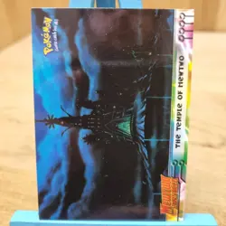 Topps Pokemon Mewtwo Strikes Back The Temple Of Mewtwo No.18 Blue Back Card - Image 2