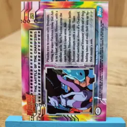 Topps Pokemon Mewtwo Strikes Back The Battle Of The Champions No.25 Black Card - Image 3