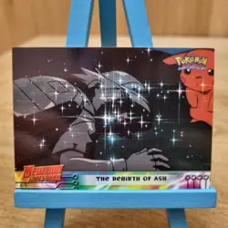 Topps Pokemon Mewtwo Strikes Back The Rebirth Of Ash No.38 Blue Back Card - Image 1