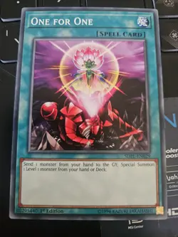 One for One SDPL-EN029 Common Yu-Gi-Oh Card 1st Edition - Image 1