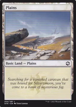 4 CARD ADVENTURES IN THE FORGOTTEN REALMS..PLAINS..MTG..NRMT NP..BASIC LAND - Image 3