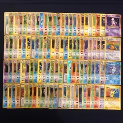 Pokemon Japanese Vintage Holo Lot 100 Card Old Back Mewtwo Blastoise LP-HP - Image 1
