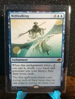 Weftwalking Mythic Rare M 0086 Regular MTG Edge of Eternities - Image 1