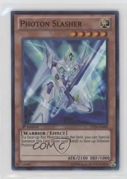 Photon Slasher 1st Ed. YuGiOh Zexal Collection Tin #ZTIN-EN008 00jz - Image 1