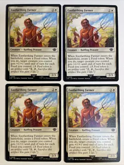 4x Mtg Lord Of The Rings Eastfarthing Farmer NM Magic The Gathering - Image 1