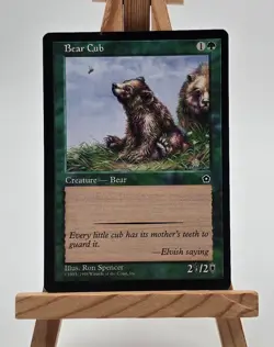 Bear Cub Portal Second Age Magic Karte MTG (Barenjunges) - Image 1