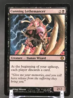 Cunning Lethemancer Shards of Alara Rare - MTG Magic the Gathering Card - MP - Image 3
