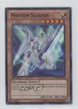 Photon Slasher 1st Ed. YuGiOh Zexal Collection Tin #ZTIN-EN008 gl9 - Image 1