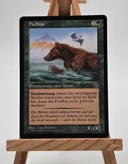 Flussbar Portal 2. Zeitalter Magic Karte MTG deutsch (River Bear) - Image 1