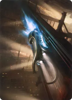 🧙Run Out The Town 13/81 Art Series SNC Streets Of New Capenna MTG - Image 1