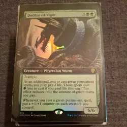 Defiler of Vigor (Extended Art) -Foil Near Mint MTG Dominaria United - Image 1