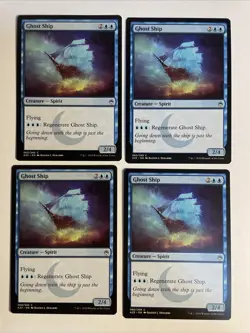 4x Mtg Masters 25 Ghost Ship NM Magic Karte Magic The Gathering - Image 1