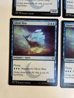 4x Mtg Masters 25 Ghost Ship NM Magic Karte Magic The Gathering - Image 2