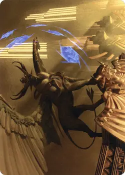 🧙Raffine, Scheming Seer 32/81 Art Series SNC Streets Of New Capenna MTG - Image 1